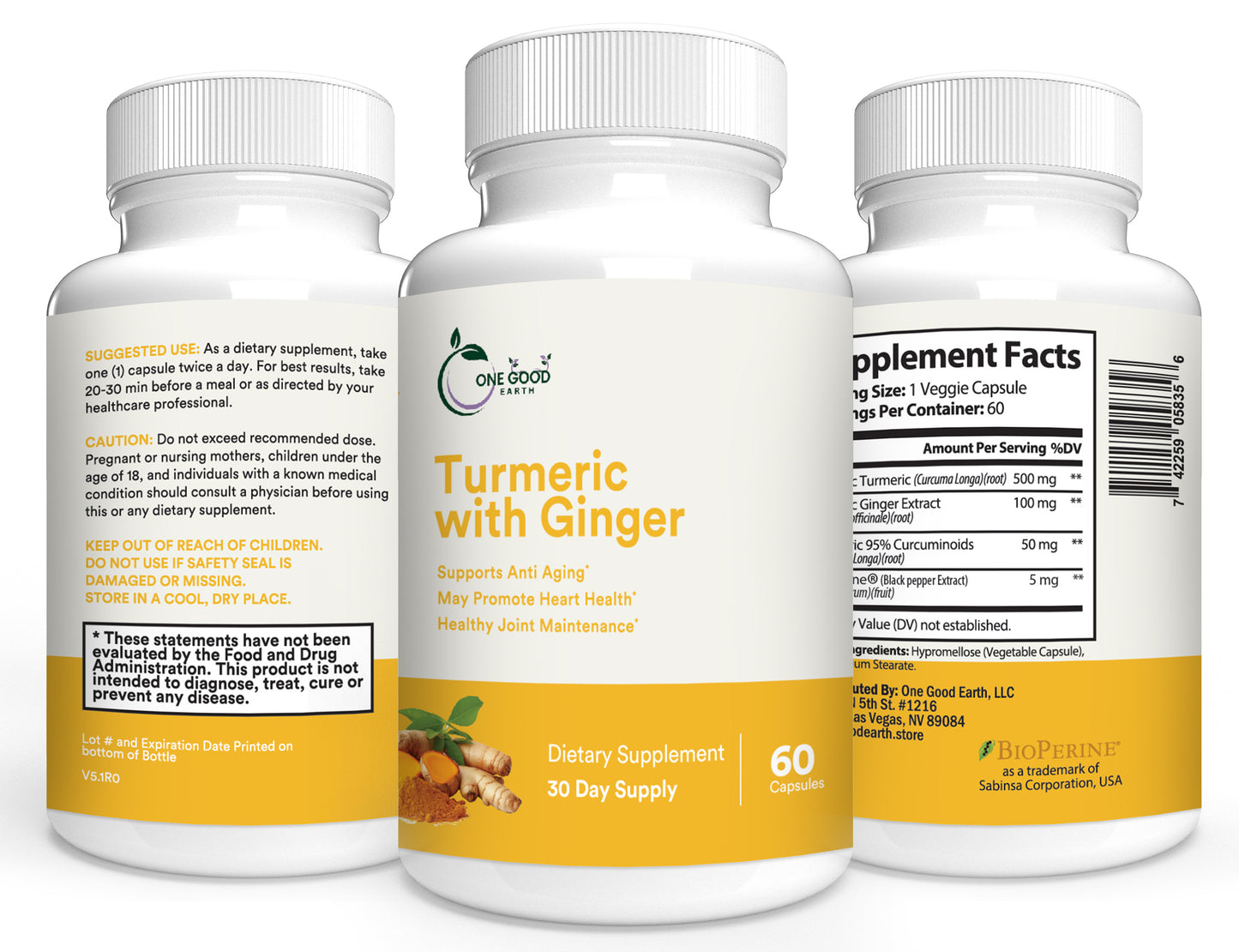 Turmeric with Ginger